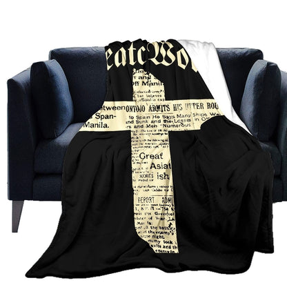 Graphic Novelty Fleece Blanket