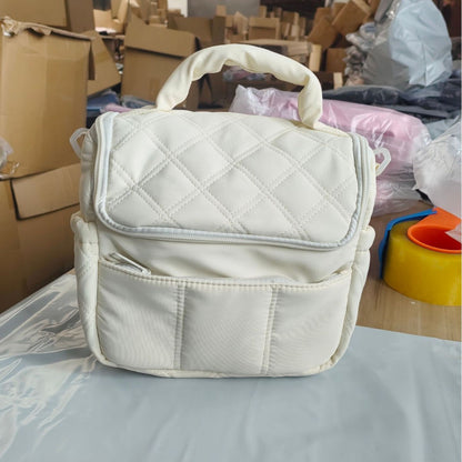Quilted Multi-Pocket Insulated Lunch Bag Acalora