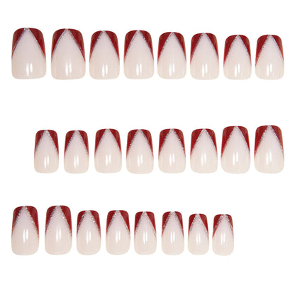 Decorative Stiletto Press-On Nail Art Set Acalora