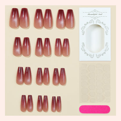 Gradient Ombré Press-On Nail Set Acalora