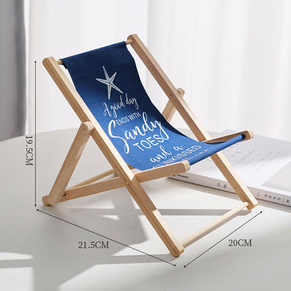 Decorative Beach Chair Accent
