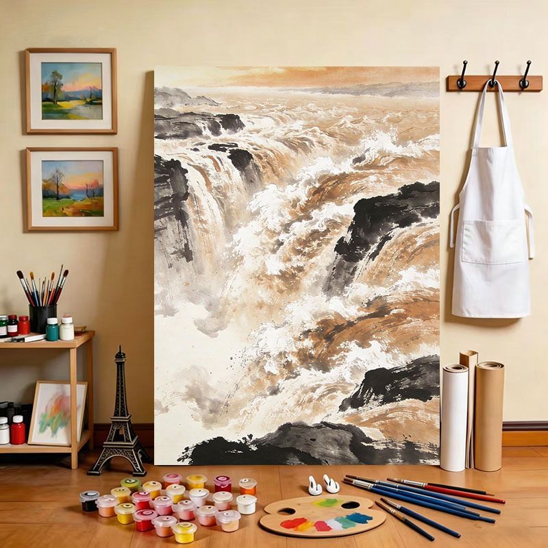 Scenic River Canvas Art Print