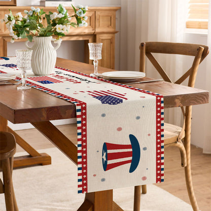Decorative Patriotic Table Runner