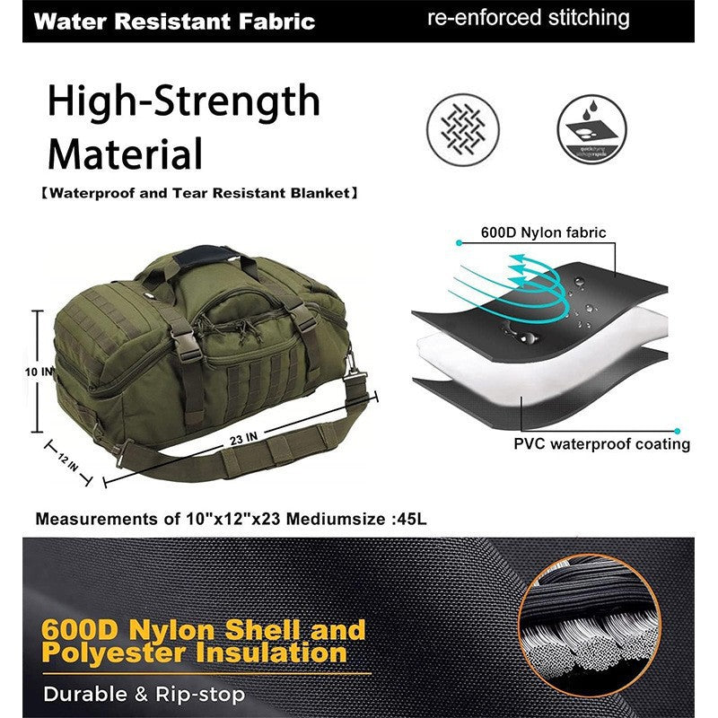 Tactical Multi-Purpose Duffel Bag Acalora