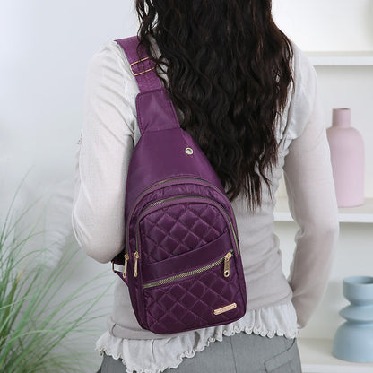 Chic Quilted Sling Bag Acalora