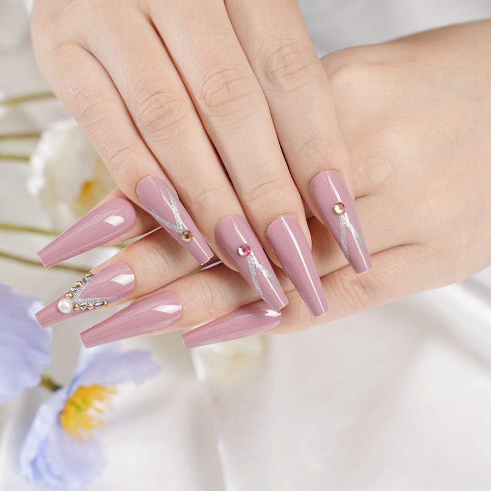 Glamorous Stiletto Nail Tips Acalora