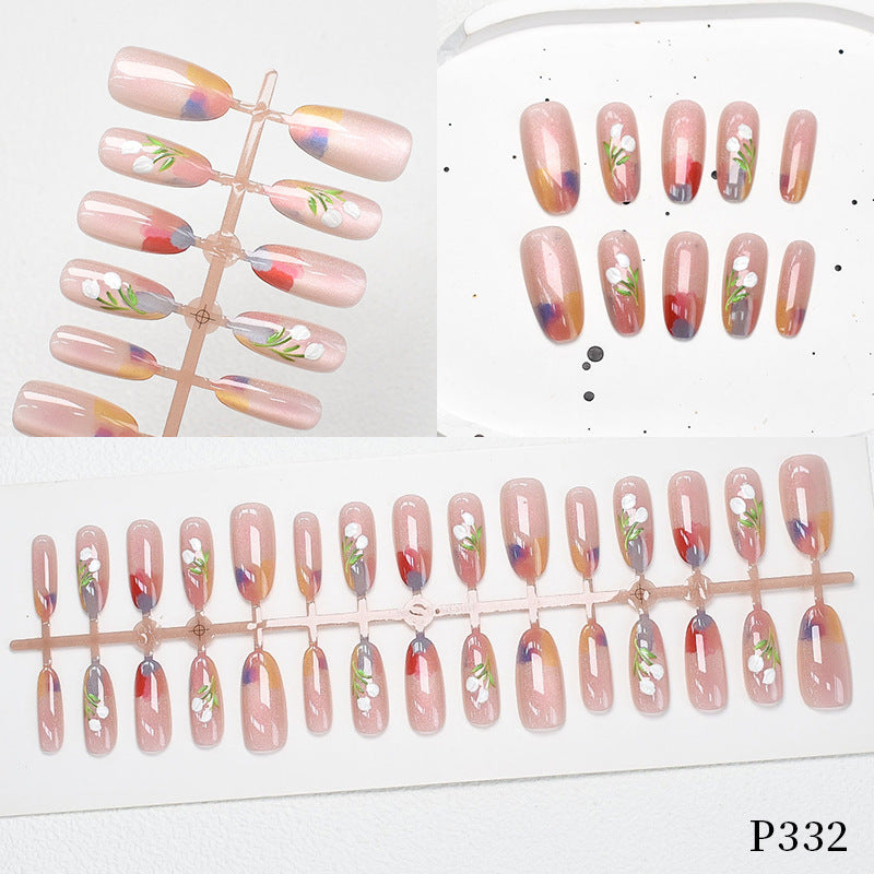 Floral Fantasy Press-On Nail Kit Acalora