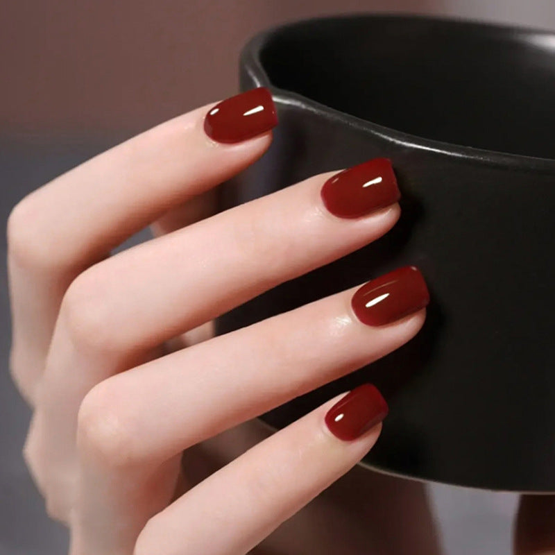 Glossy Press-On Nail Kit Acalora