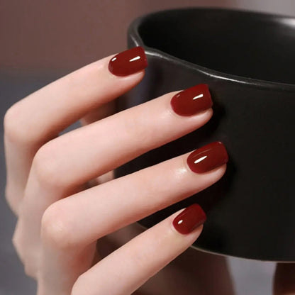 Glossy Press-On Nail Kit Acalora