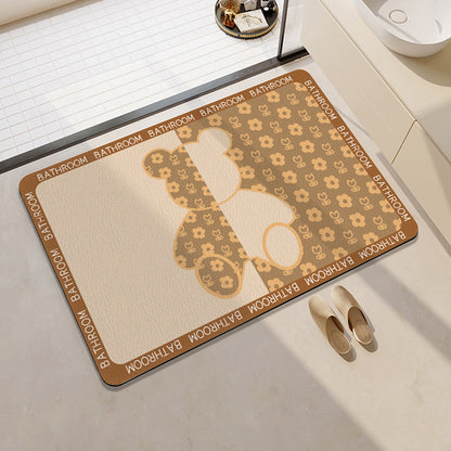 Playful Fruit-Themed Bath Mat Acalora