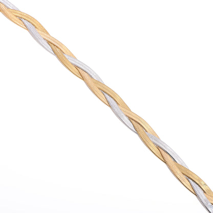 Elegant Textured Wire Bracelet Acalora