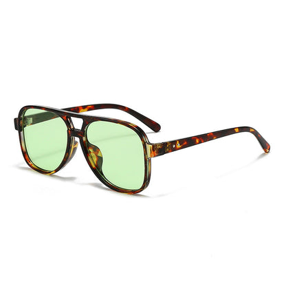 Men's Oversized Transparent Square Glasses Bowlift
