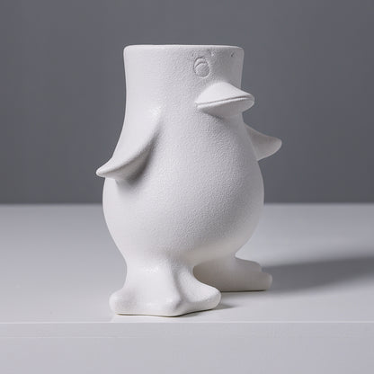 Creative Ceramic Duck Planter