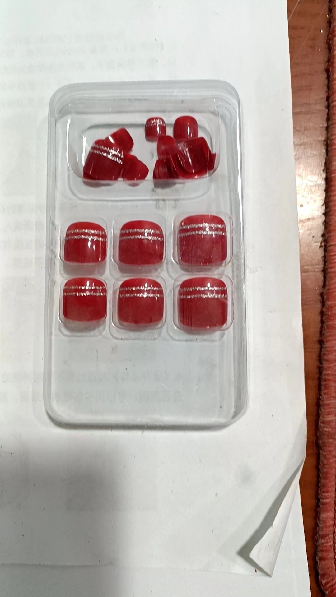 Glossy Decorative Press-On Nail Tips Acalora