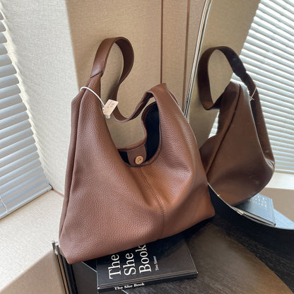 Textured Leather Hobo Bag Acalora