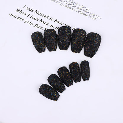 Glittering artificial nails in modern design Acalora