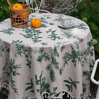 Botanical Print Tablecloth  1788834371