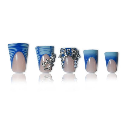 Glamorous 3D Press-On Nail Set Acalora
