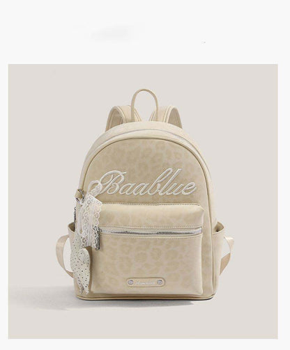 Star-Embellished Casual Backpack Acalora