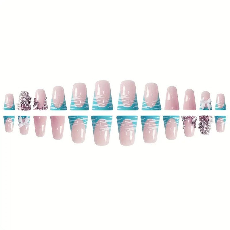 Decorative Acrylic Nail Enhancements Acalora