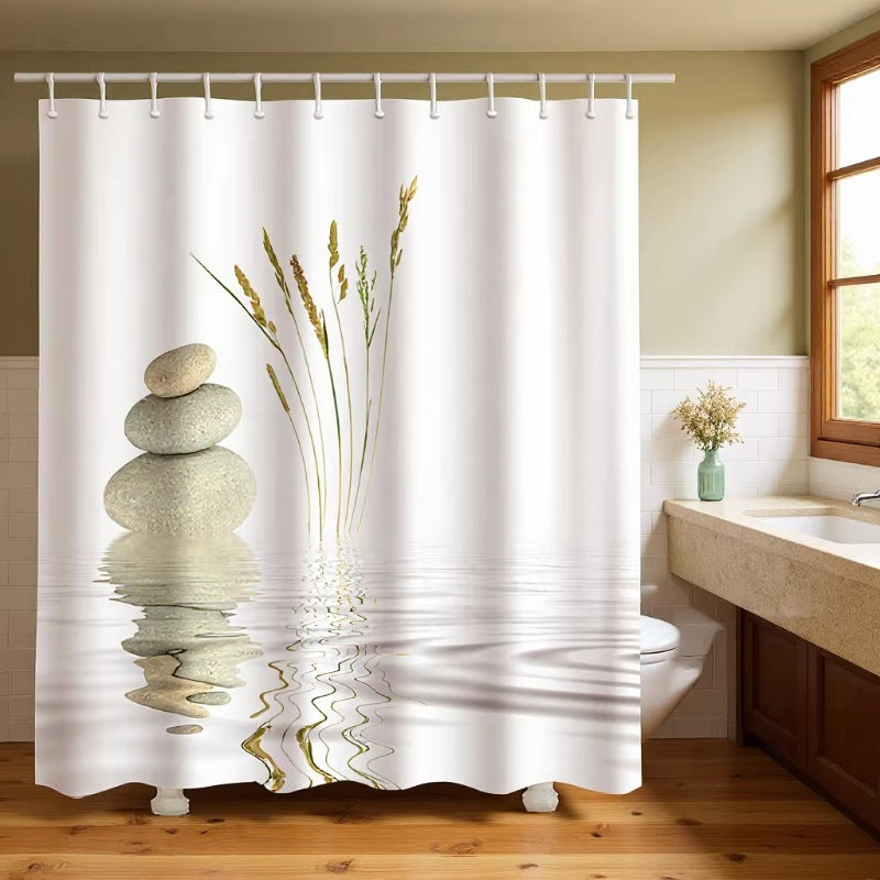 Artistic Floral Shower Curtain