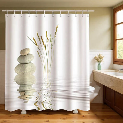 Artistic Floral Shower Curtain