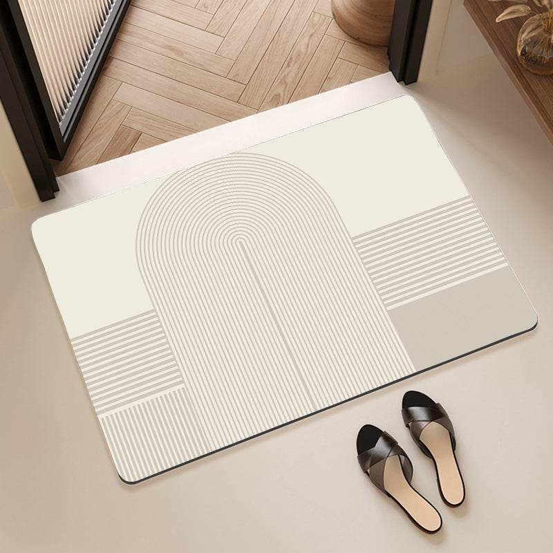 Non-Slip Modern Bath Mat Acalora