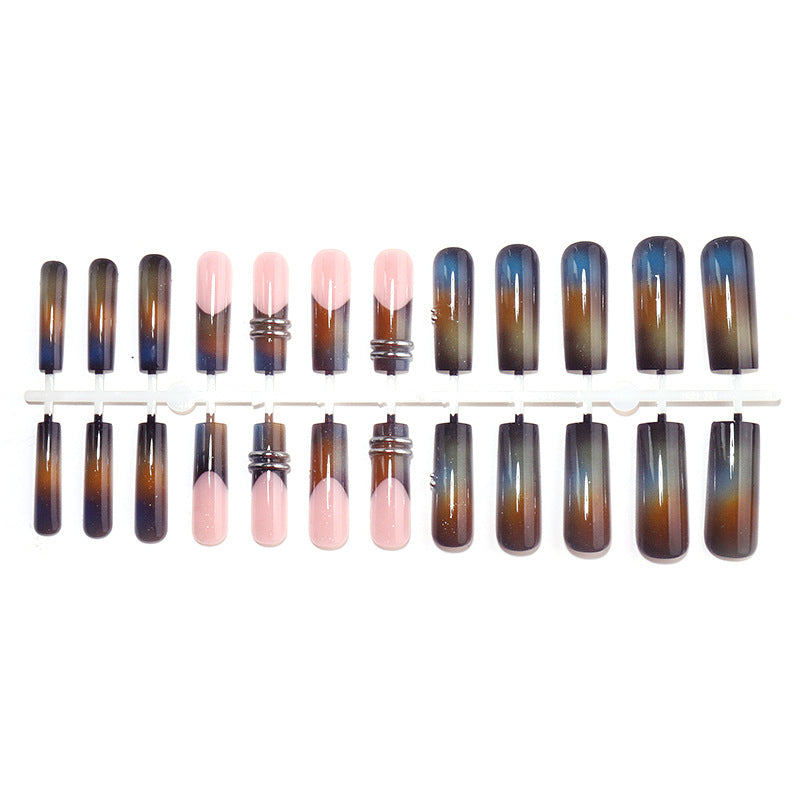 Ombre Press-On Nails Set Acalora