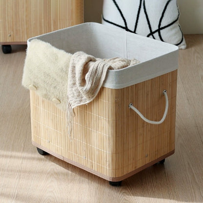 More modern laundry basket with practical movement system Acalora