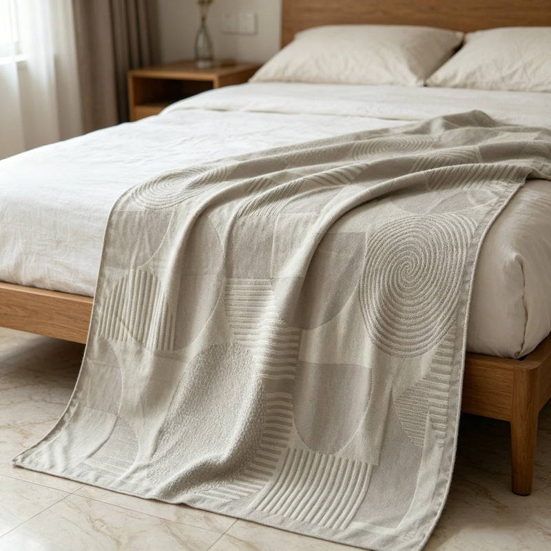 Artistic Patterned Throw Blanket  1788861599