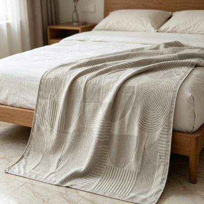 Artistic Patterned Throw Blanket  1788861599