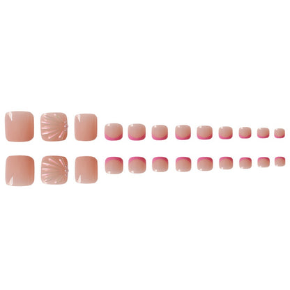 Artistic Gel Pedicure Acalora