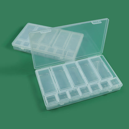 Multi-Compartment Transparent Storage Organizer Acalora