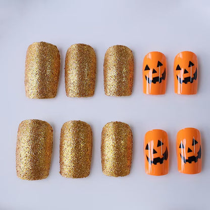 Art nail set with Halloween motif Acalora