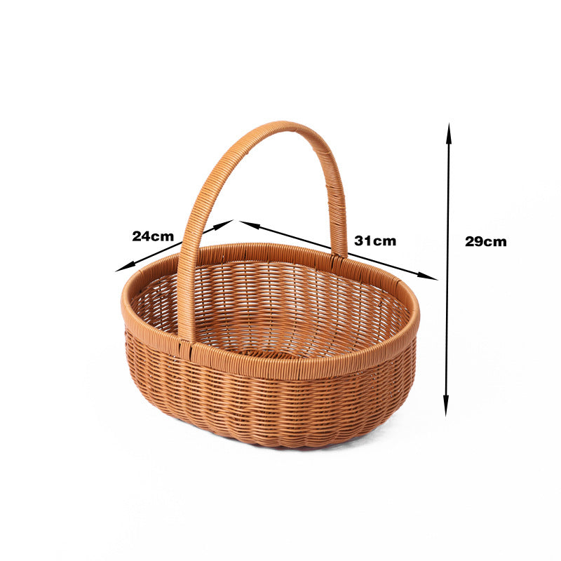 Artisan Woven Utility Basket Acalora