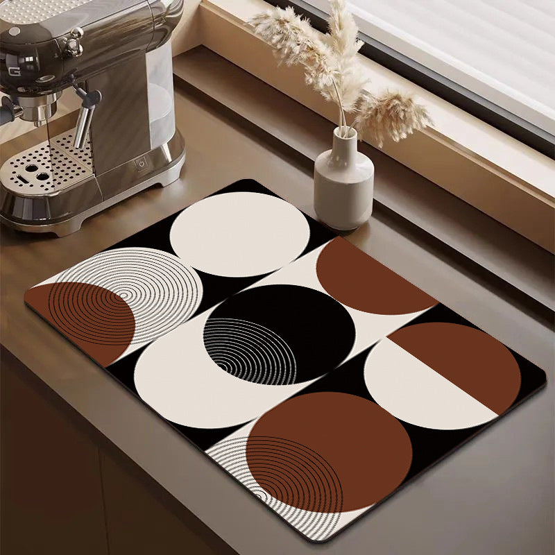 Cute Cartoon Food-Themed Kitchen Mat Acalora