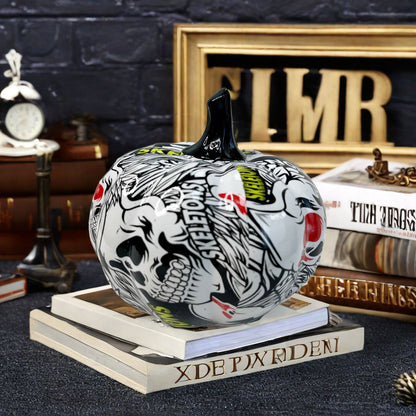 Artistic Halloween Pumpkin Figurine Acalora