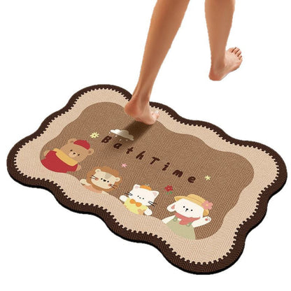 Soft Absorbent Bath Rug
