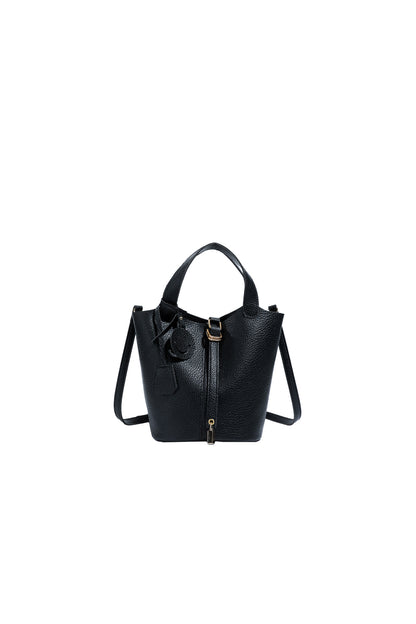 Chic Textured Shoulder Bag Acalora