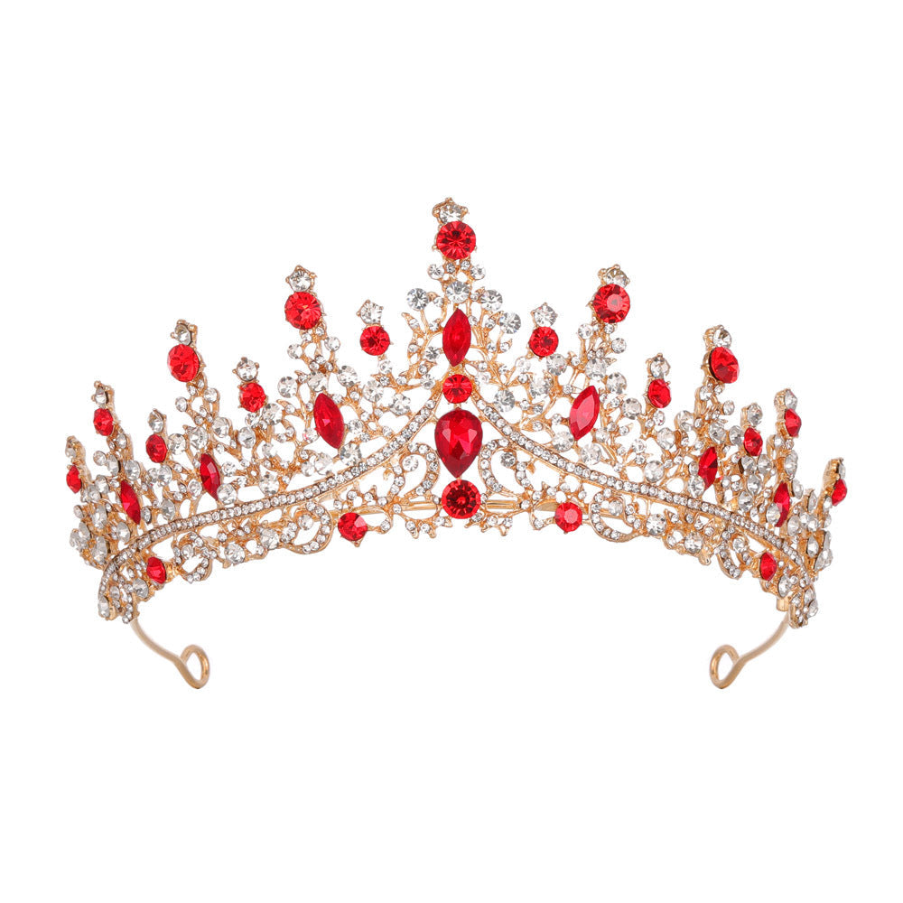 Ladies' Rhinestone Tiara with sparkling gemstone wreath