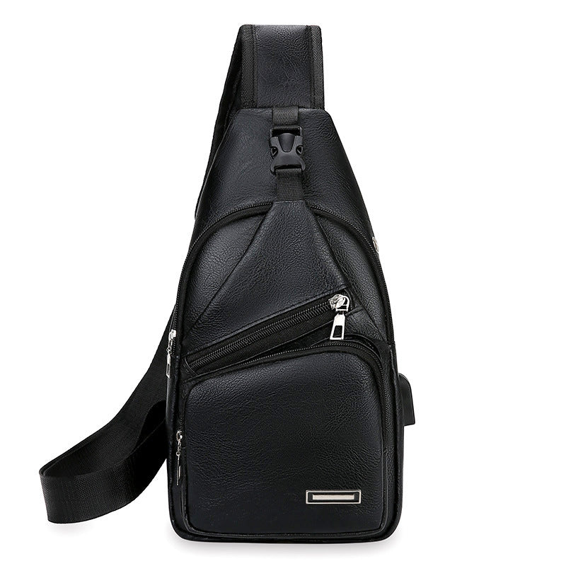 Multi-Compartment Stylish Sling Bag Acalora