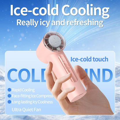 Unisex Portable Ice-Cooling Handheld Fan Bowlift