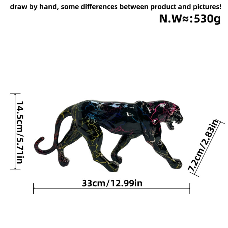 Decorative Jaguar Figurine Acalora