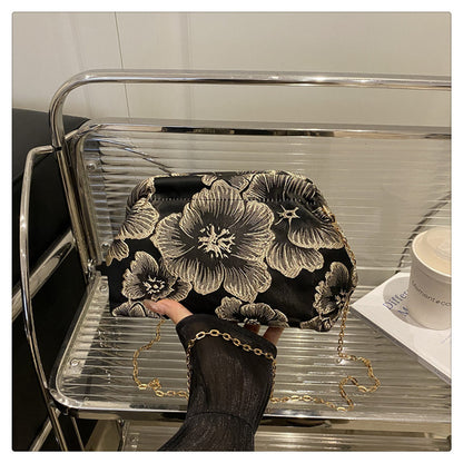 Embroidered Evening Clutch Acalora