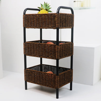 Multi-Tier Woven Storage Rack Acalora 1787892970