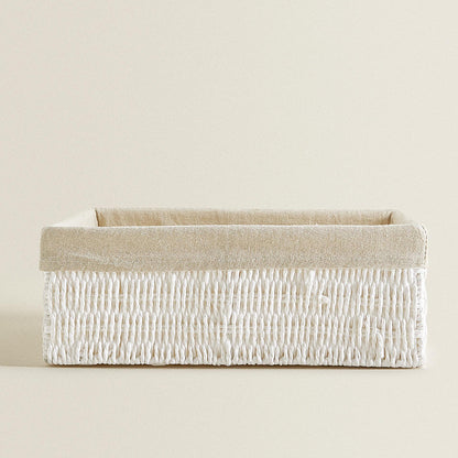 Versatile Woven Storage Bin Acalora