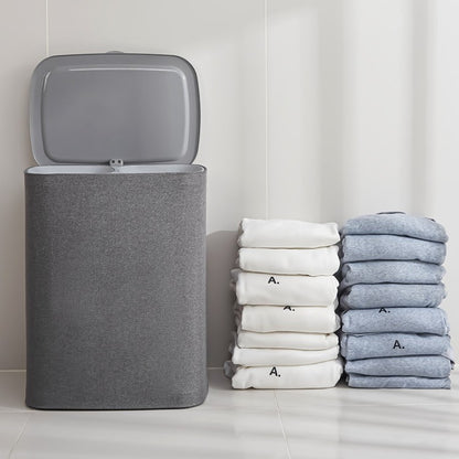 Practical laundry container with stylish lid Acalora