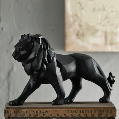 Elegant and modern lion sculpture Acalora