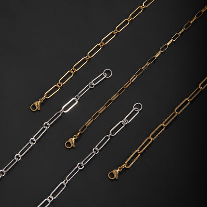 Elegant Open Link Chain Necklace Acalora