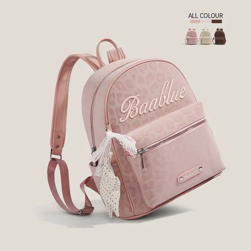 Star-Embellished Casual Backpack Acalora